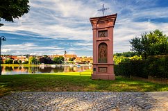 Kaplička u Vltavy v Týně nad Vltavou