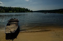 Vodní nádrž Lipno u Frymburka