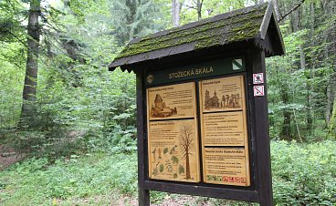 Autour de la chapelle de Stožec sur le Rocher de Stožec