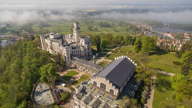 01.Spazierwege und Aussichtspunkte - Hluboká nad Vltavou