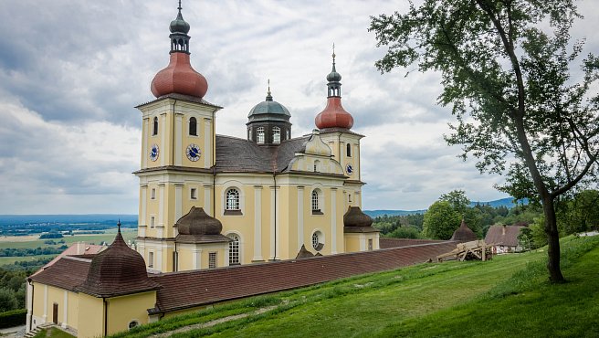 Wallfahrtskirche Maria Trost in Brünnl (Dobrá Voda)