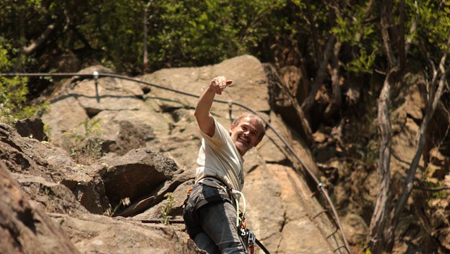 Via ferrata Tábor