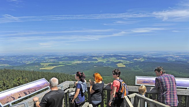 Zu Fuß entlang des Goldsteigs