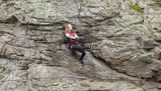 Via ferrata Bechyně – Zářečí