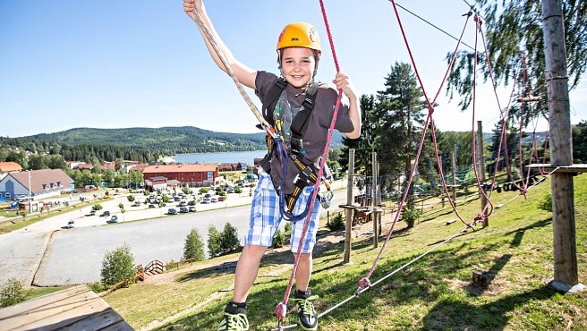 Lanový Park Lipno (Rope Park Lipno)