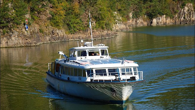 Cruise on the Orlík Reservoir