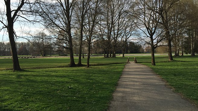 Budweis - Durch den Park Stromovka