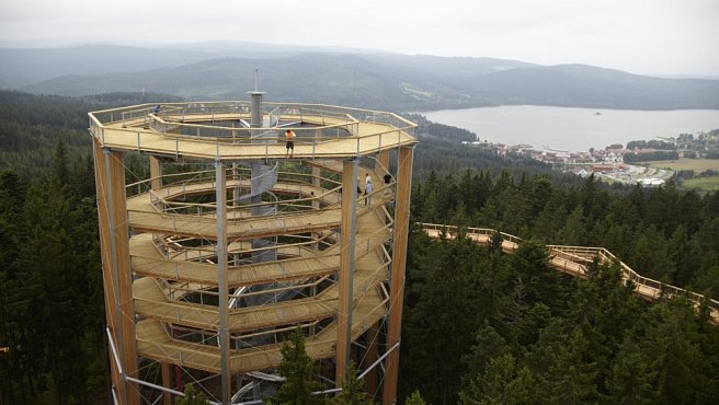 Aktiv mit Handicap: Baumwipfelpfad Lipno