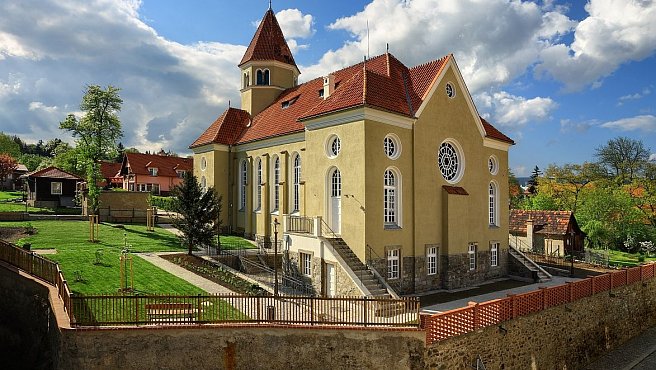 Żydowska synagoga w Czeskim Krumlovie