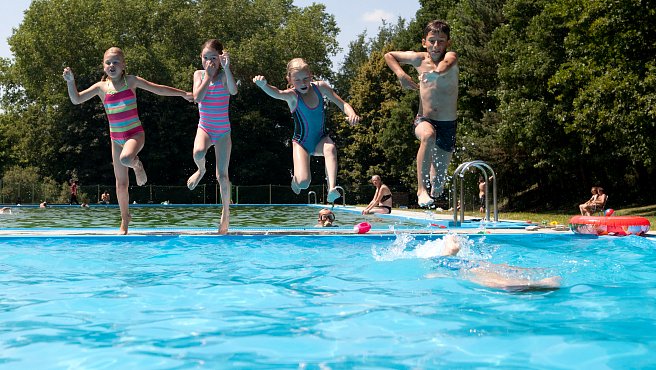 Swimming in South Bohemia