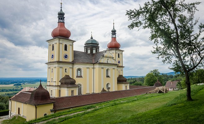 Wallfahrtskirche Maria Trost in Brünnl (Dobrá Voda)