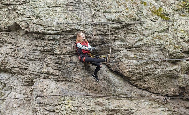 Via ferrata Bechyně – Zářečí