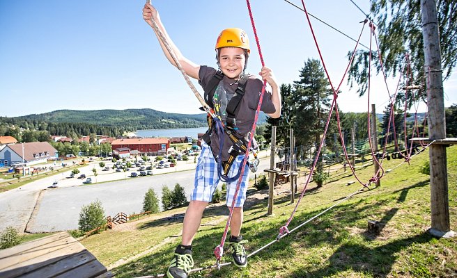 Lanový Park Lipno (Rope Park Lipno)