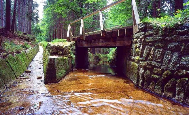 Schwarzenberg timber floating canal