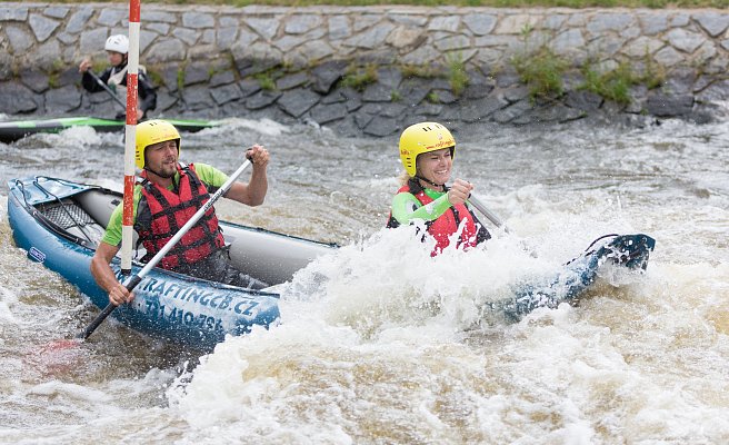 Rafting in České Vrbné