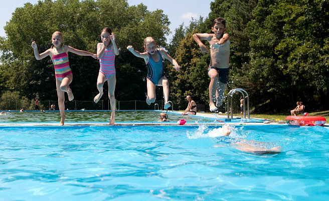 Swimming in South Bohemia