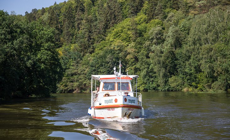 Vyhlídkové plavby Vltava - Vltavotýnsko