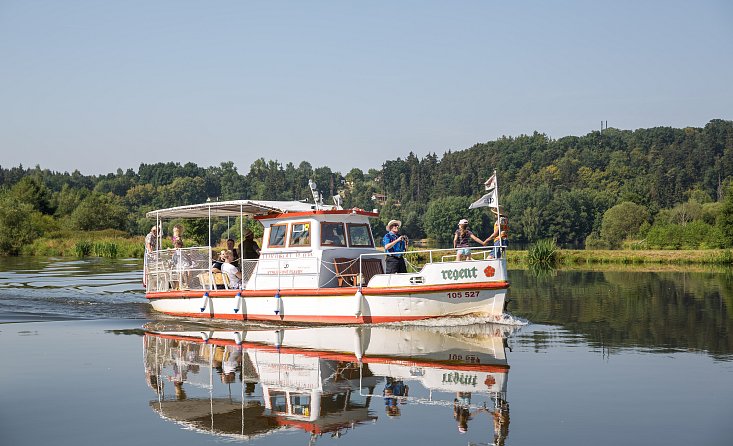 Vyhlídkové plavby Vltava - Vltavotýnsko