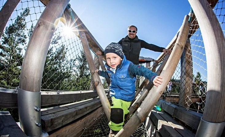 Stezka korunami stromů Lipno