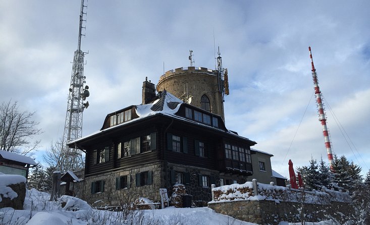 Der Ausischtsturm Kleť