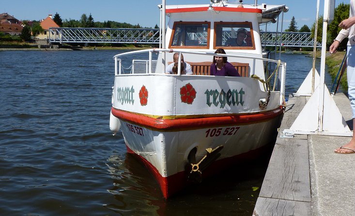 Vyhlídkové plavby Vltava - Vltavotýnsko