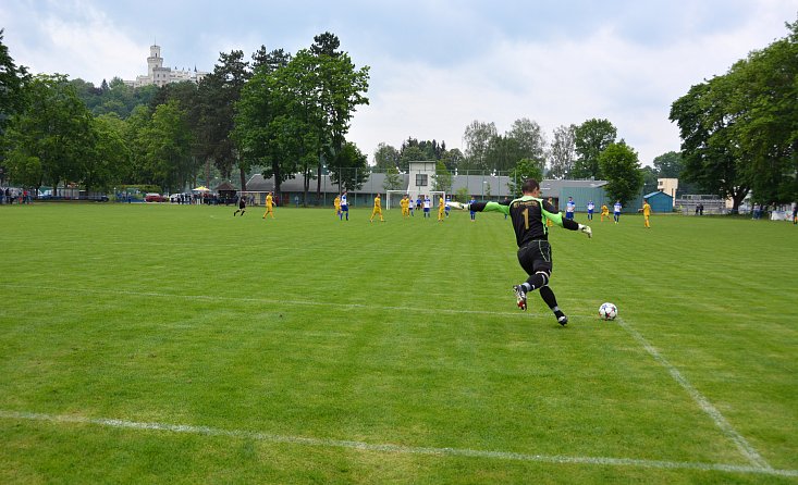 Fotbalové hřiště TJ Hluboká nad Vltavou