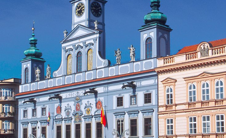 A České Budějovice-i városháza (Českobudějovická radnice)