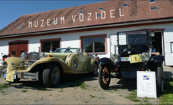 Muzeum hist. vozidel a staré zemědělské techniky Pořežany
