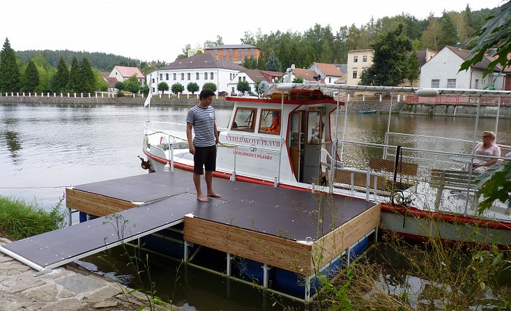 Vyhlídkové plavby Vltava - Vltavotýnsko