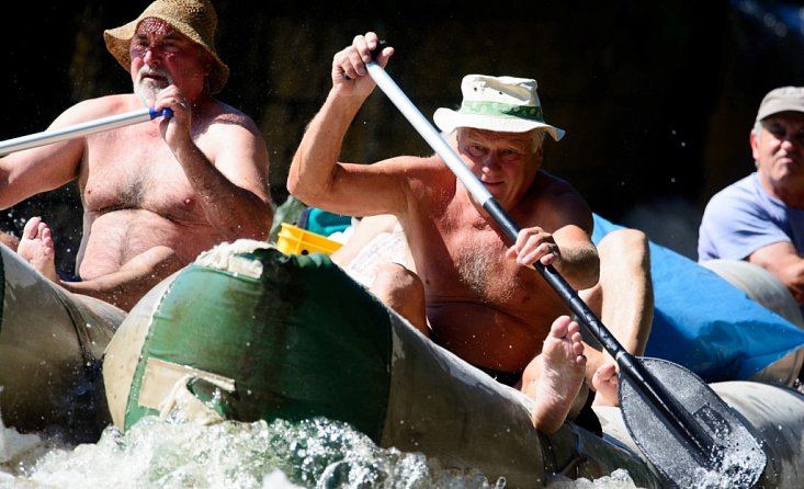 Vltava a Mrtvý Luh