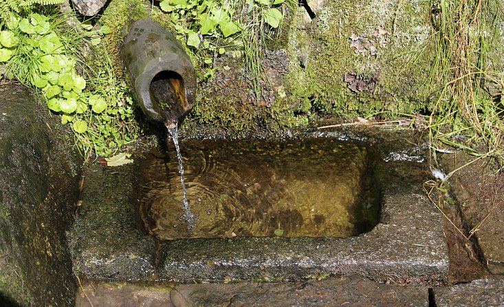 A Stožeci kápolna körül fel a Stožec-sziklára