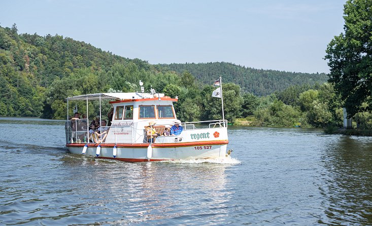 Vyhlídkové plavby Vltava - Vltavotýnsko