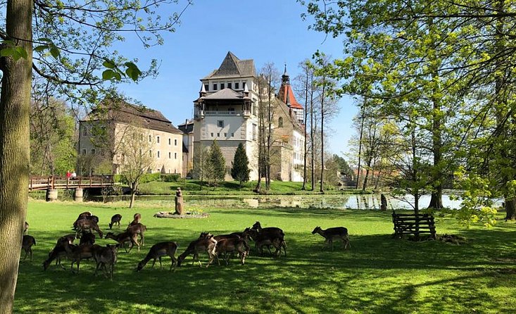 Orlík – Březnice – Blatná – Lnáře: pałace jak na Loarze